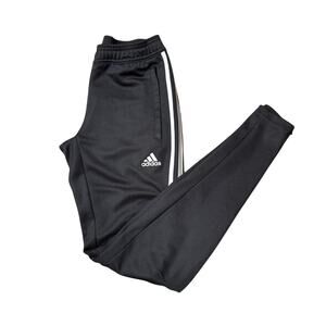 Adidas Climacool Athletic Pants Black Zip Pockets Unisex XS